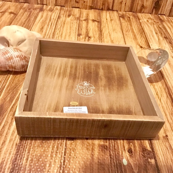 WOOD BOX “BE THOU MY VISION”W/ MOUNTAIN LANDSCAPE - Picture 3 of 7